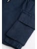 Coccodrillo Leinen-Shorts in dunkelblau