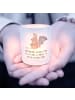 Mr. & Mrs. Panda Teelichthalter Fledermaus Sitzen mit Spruch in Transparent