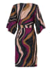 Mart Visser Milan Print Kleid Dark Berry