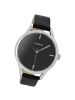 Oozoo Analog-Armbanduhr Oozoo Timepieces schwarz groß (ca. 40mm)