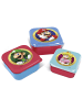 Geda Labels Brotdose Super Mario Classic Dimension in Rot - 13.5x13.5x6.3