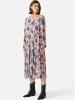 Noa Noa Langes Kleid EllenNN in Print Rose-Blue