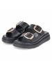 Tamaris Pantolette in schwarz