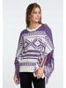 IZIA Poncho in Lila