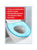 Wenko WC-Sitzpolster in blau