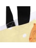 Mr. & Mrs. Panda Tote Bag Katze Mittelfinger mit Spruch in Gelb Pastell