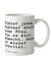 Mr. & Mrs. Panda Ostergeschenk Hinter jedem Rentner steht... mit... in Weiß