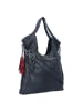 TASCHENDIEB Paradiesgarten 5 Schultertasche Leder 39 cm in dark blue