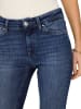 ONLY Jeans ONLBLUSH MID SK ANK RAW DNM REA194 skinny in Blau