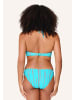 Linga Dore Linga Dore Triangle bikiniset in Turqoise tye die