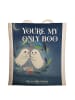Mr. & Mrs. Panda Shopping Tasche Gespenster  Liebe  Design mit S... in Weiß