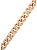 faina Women Curb Chain Link Bracelet in Rose Gold