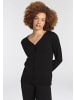 FLASHLIGHTS Strickjacke in schwarz