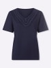 WITT WEIDEN Kurzarm-Shirt in marine