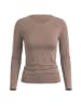 Nina von C. Langarm Shirt in noisette