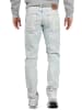 Cipo & Baxx Herren Regular Fit Jeans Stonewashed in Light Blue
