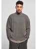 Urban Classics Urban Classics Herren Oversized Roll Neck Sweater in asphalt