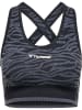 Hummel Top Hmlmt Saga Multisport Damen in BLACK/ASPHALT MELANGE
