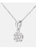 Diamant L'éternel Halskette mit Anhänger aus 375 Weißgold mit Diamant