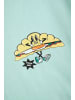 Coccodrillo T-Shirt mit kurzen Ärmeln in in Minzfarbe