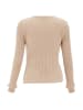 NAEMI Strickpullover in Beige