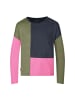 Trollkids Longsleeve Verdal in dusky olive/light magenta