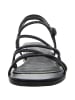 Tamaris Riemchensandalette in schwarz