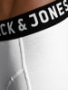Jack & Jones Set 3er Pack Sense Trunks Boxershorts Stretch Unterhose in Weiß