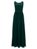 Vera Mont Abendkleid mit Spitze in Mystic Emerald