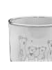 Mr. & Mrs. Panda Whiskey Glas Koala Familie zwei ohne Spruch in Transparent