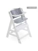 Hauck Hochstuhl Alpha Plus White - im Sparset inkl. in gray,white