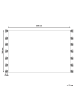 Beliani Kurzflor ARATASHEN in Grau/Beige - (W) 200 x (L) 300 cm