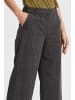 b. young Hose BYDANTA Regular fit in Black Melange