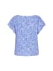 Albee Women Blouse in BLUE WHITE