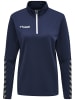 Hummel Halbreißverschluss Sweatshirt Hmlauthentic Damen in MARINE