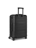 Police London 4 Rollen Kofferset 3-teilig mit Dehnfalte deep black