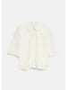 comma Bluse in 0120_weiß