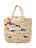 IZIA Women Handbag in Beige