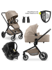 Hauck 3in1 Kinderwagen-Set Move N Care Trio in brown