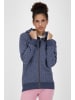 alife and kickin Kapuzensweatjacke, Sweatjacke, Kapuzenjacke, Shirtjacke YasminAK B in nightblue melange