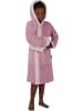 normani Frottee Kinderbademantel aus Bio-Baumwolle in Rosa