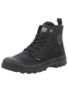 Palladium Schnürstiefelette in schwarz