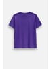 Coccodrillo T-shirt mit kurzen Ärmeln Halloween in violett