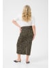 KAFFE curve Rock KCleonoma Regular fit in Feather Gray / Black Animal