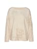 LASCANA Sweatshirt in beige-gemustert