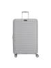 D&N Travel Line 4500 4 Rollen Trolley L 75 cm mit Dehnfalte grey