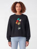 wat? Apparel Sweatshirt Balloon Spaceman in Schwarz