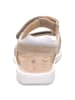 superfit Sandale Effektleder in Beige