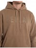 Replay Kapuzensweatshirt Peach Hand Cotton Fleece in braun