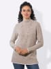 WITT WEIDEN Long-Pullover in sesam-meliert
